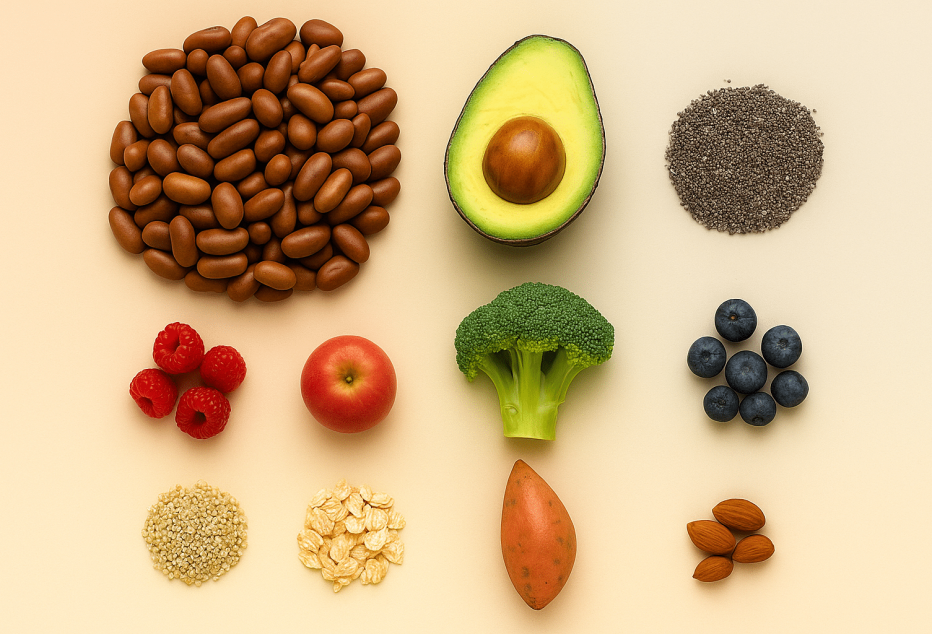 20250901_1423_Fiber-Rich Foods Assortment_remix_01k43bm5qaesbs53pbjdhy8khn